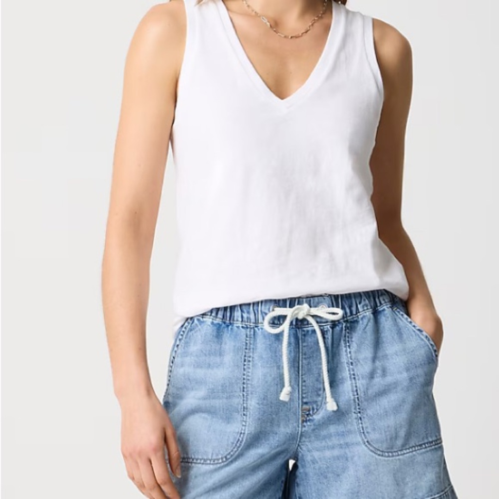 J. Crew Slub Cotton Tank.